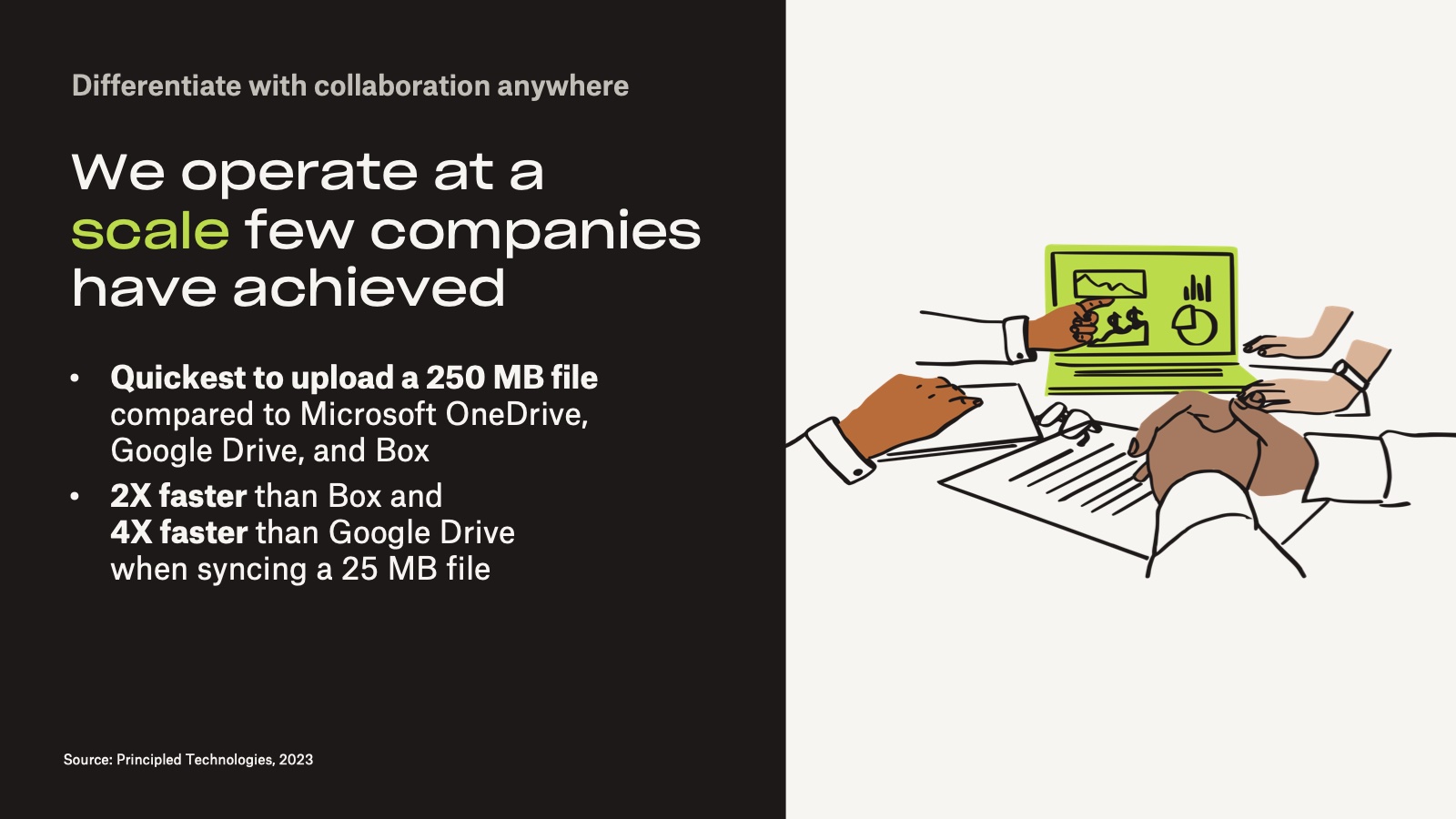 Dropbox SKO deck &mdash; collaboration slide