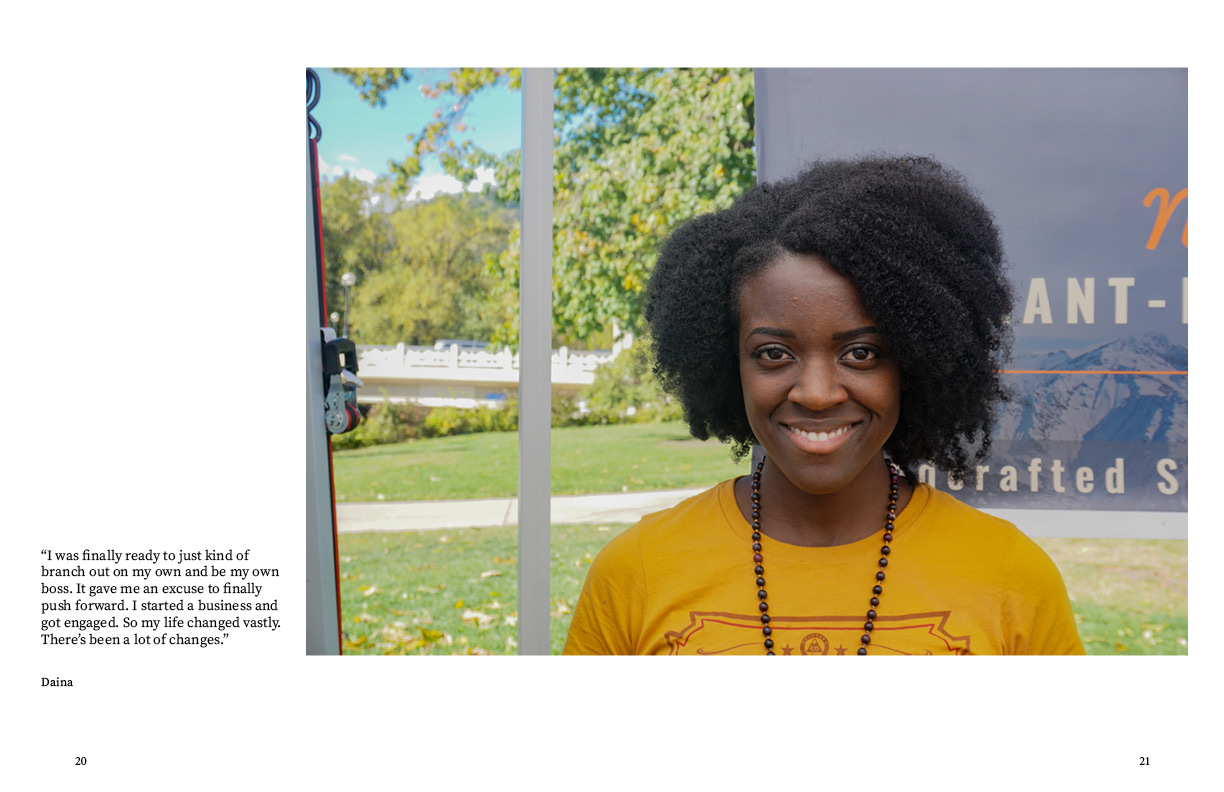 Foresight photobook page
