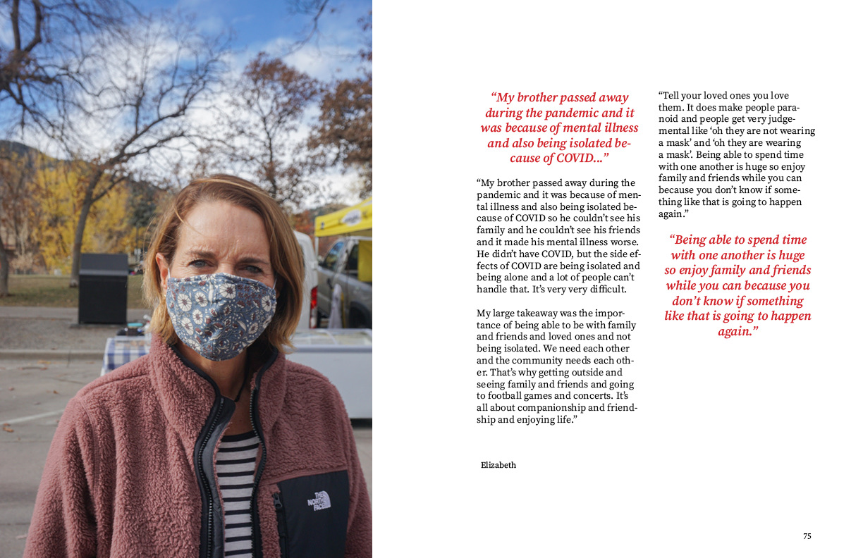 Foresight photobook page