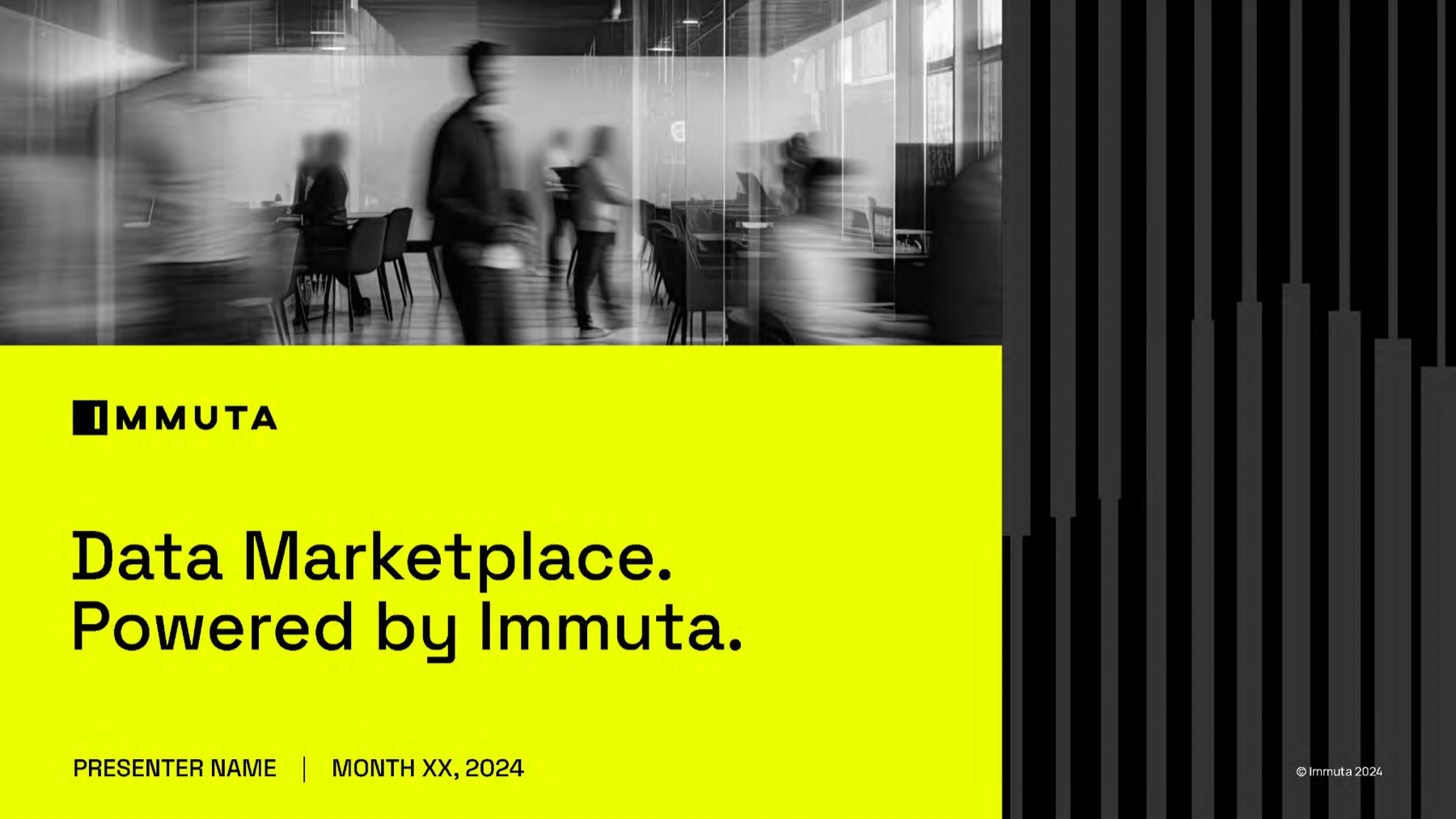Immuta presentation template